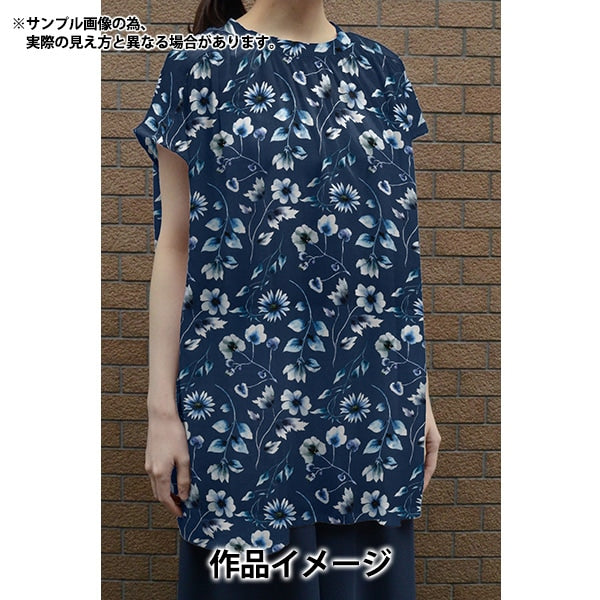 [From quantity 5] Fabric "Liberty Fabric Tana lawn Herbarium 3634224-24BU] Liberty Japan