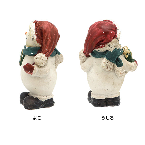 クリスマス雑貨 『オブジェ ミニ雪だるまD CMG-24046A』