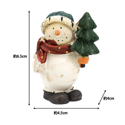 クリスマス雑貨 『オブジェ ミニ雪だるまF CMG-24046C』