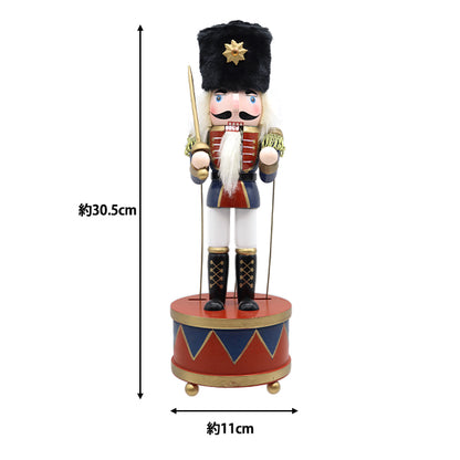 ChristmasSewing tools and accessories "Object with a walnut split doll with music BMG-24034"