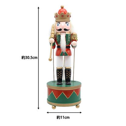 ChristmasSewing tools and accessories "Object with a walnut-split doll music CMG-24035"