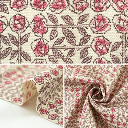 [From quantity 5] Fabric "Liberty Liberty Print Oxford Sleeping Rose 10-3630275-BE] Liberty Japan