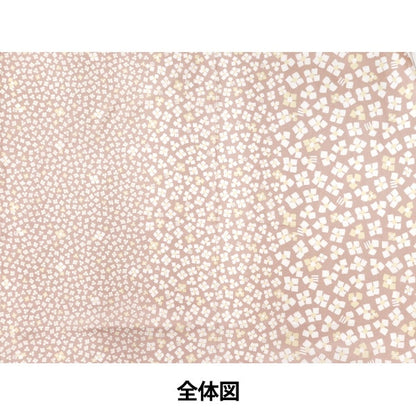 [From quantity 5] Fabric 『Sheeting3 soft-processed pallets Pink 144-8049-C2]